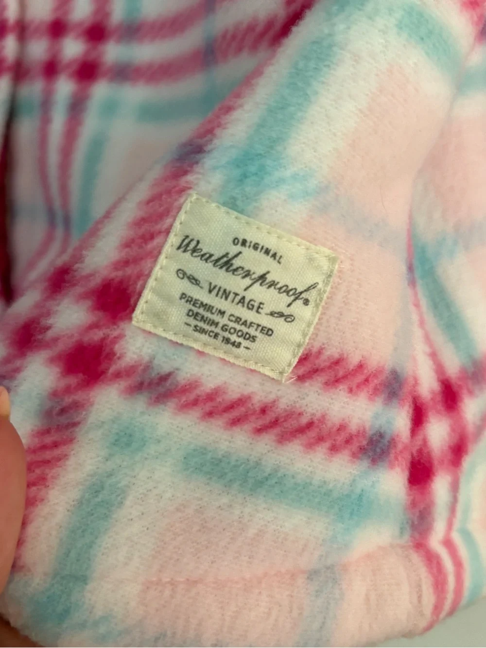Waterproof vintage cozy pink